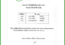 สำนักงานสหกรณ์การเกษตรเมืองน่าน ประกาศรายชื่อผู้มีสิทธิ์สอบ สัมภาษณ์